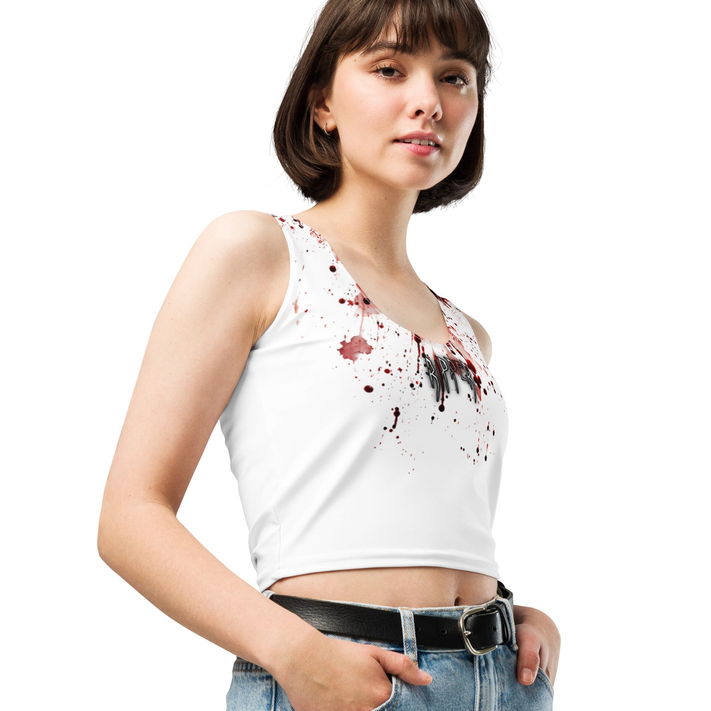 Ripper - Splatter Stain Crop Top