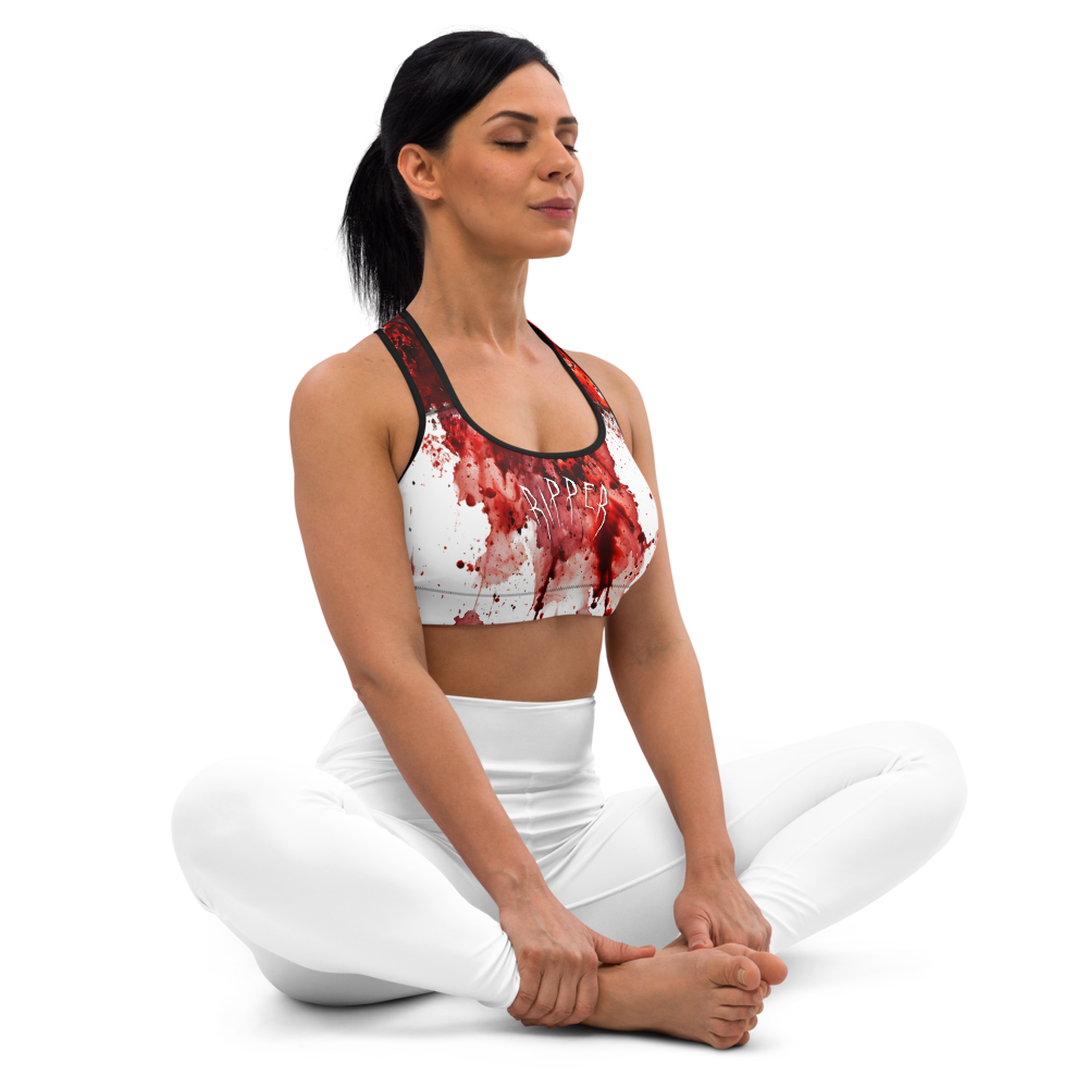 Ripper - Splatter Stain Sports Bra
