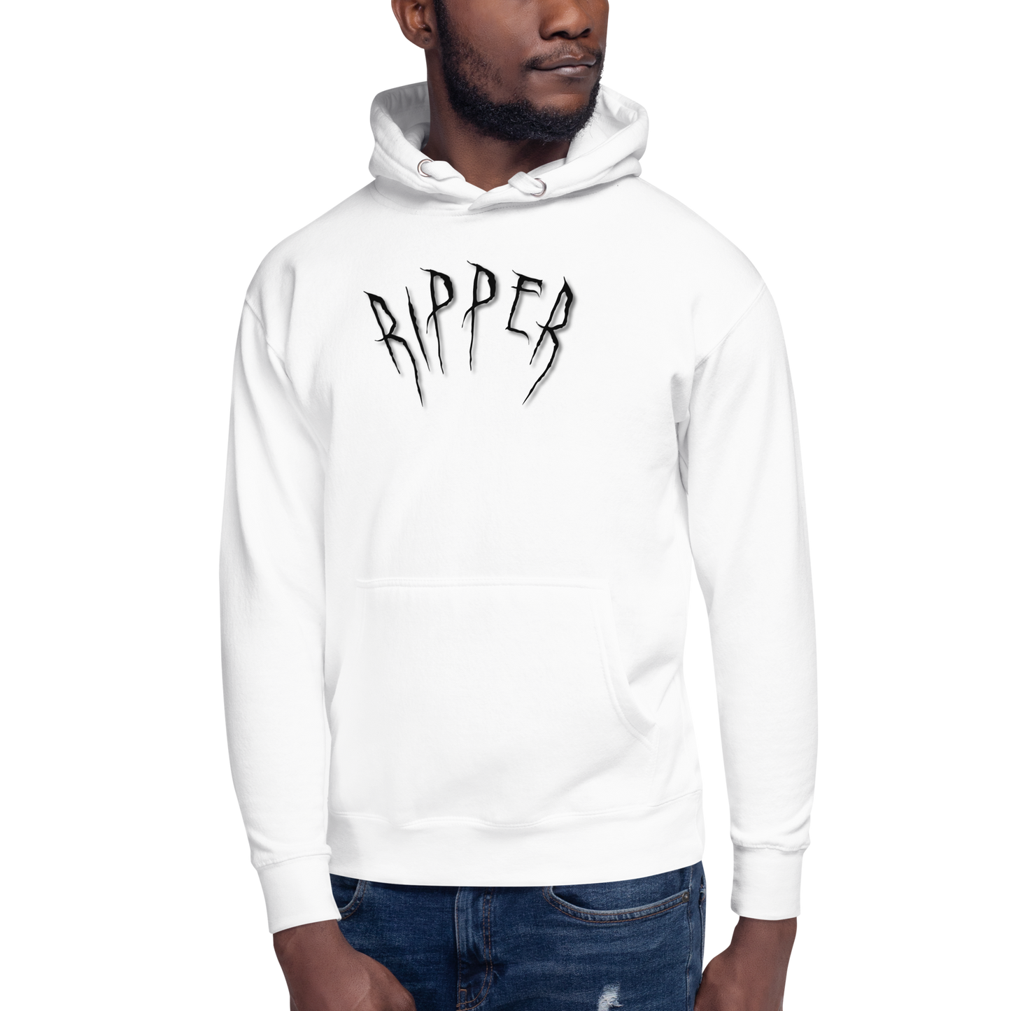 Ripper Hoodie - White (Exclusive)