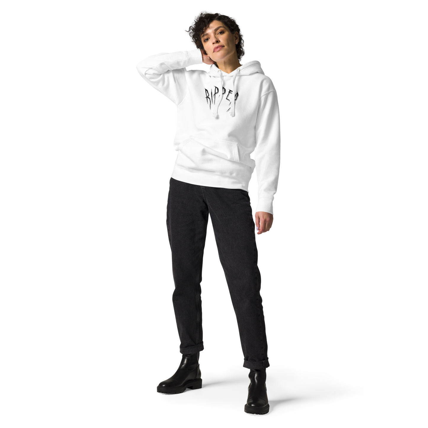 Ripper Hoodie - White (Exclusive)