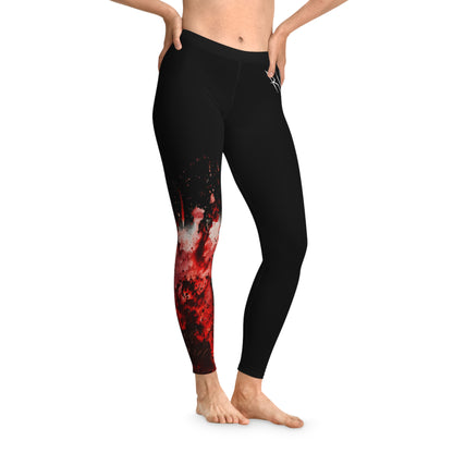 Ripper - Splatter Stain Dark Stretchy Leggings