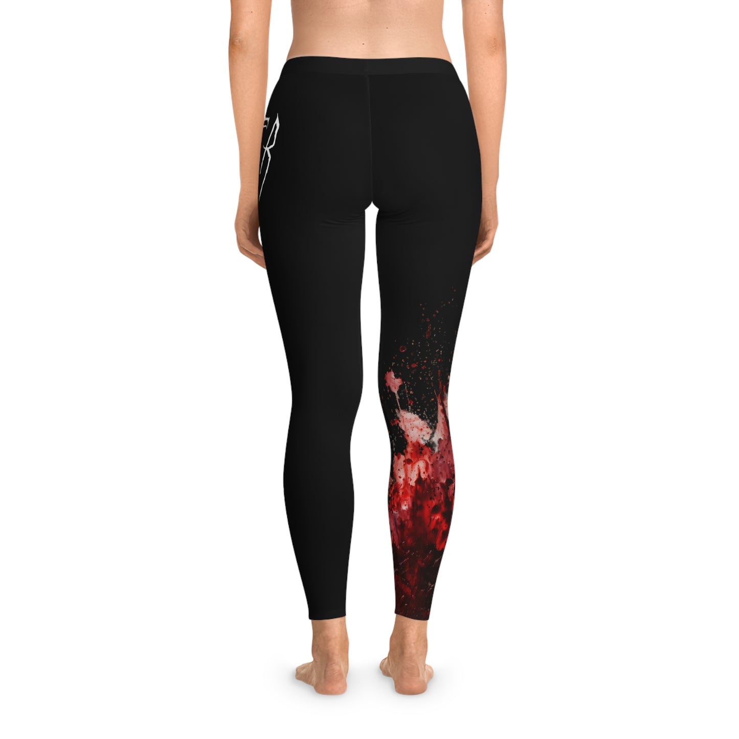 Ripper - Splatter Stain Dark Stretchy Leggings