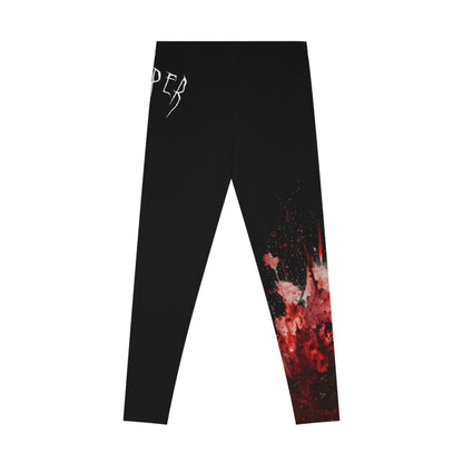 Ripper - Splatter Stain Dark Stretchy Leggings