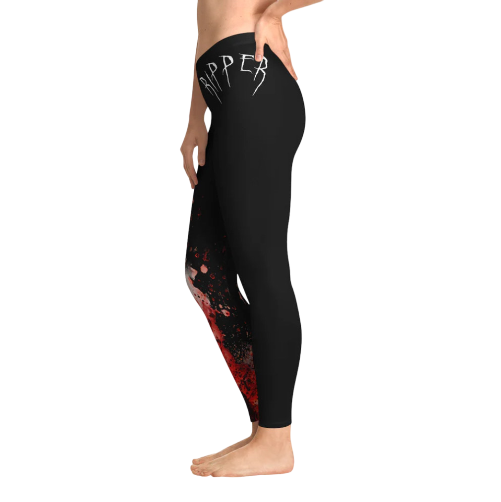 Ripper - Splatter Stain Dark Stretchy Leggings