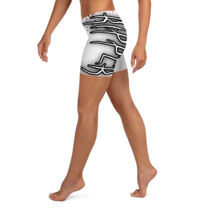 Ripper - Splatter Stain Yoga Shorts