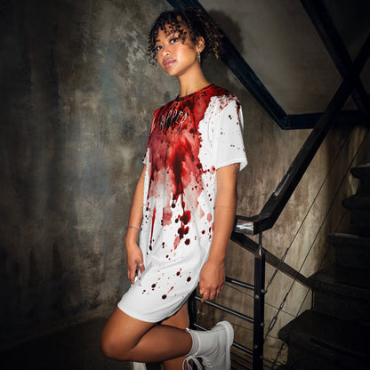 Ripper - Splatter Stain T-Shirt Dress