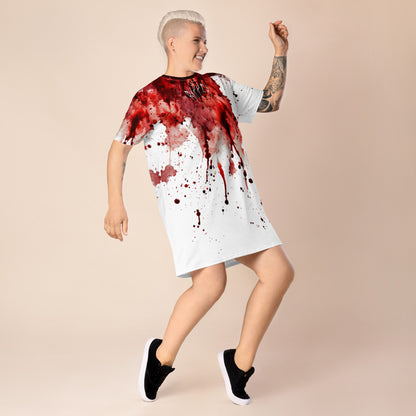 Ripper - Splatter Stain T-Shirt Dress