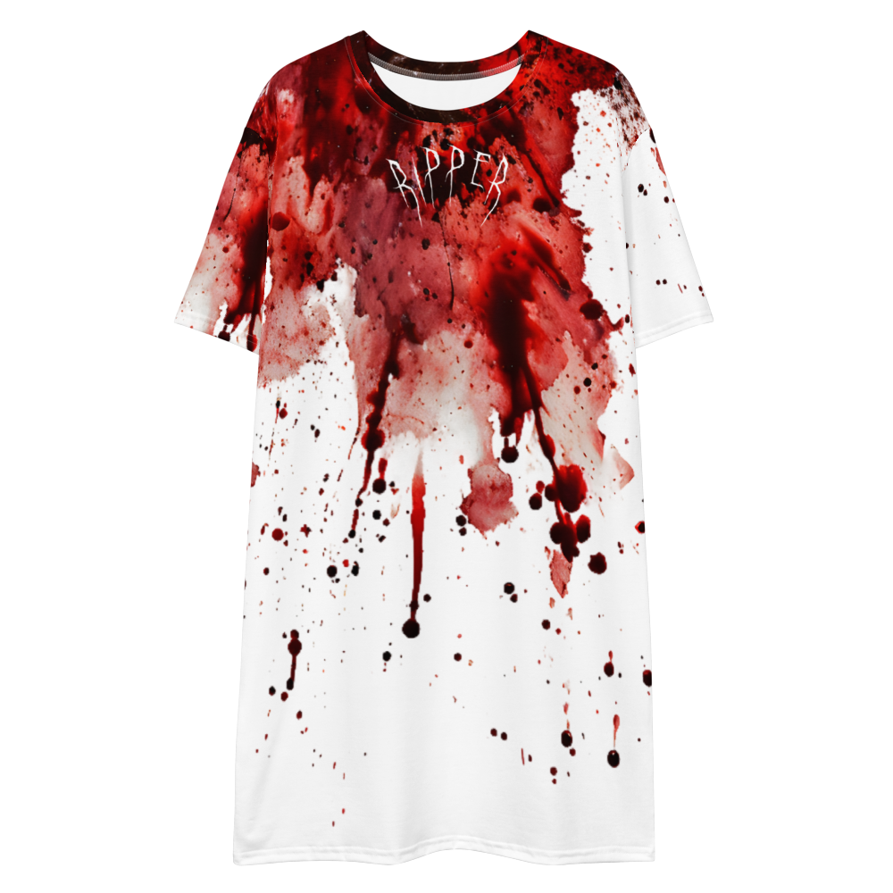 Ripper - Splatter Stain T-Shirt Dress